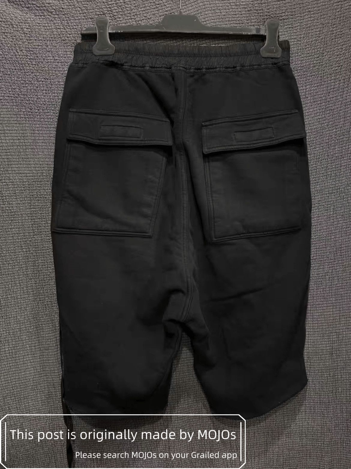 Rick Owens Sz S Rick Owens Drkshdw 22AW Single Side Logo Print Shorts Size US 30 / EU 46 - 2 Thumbnail