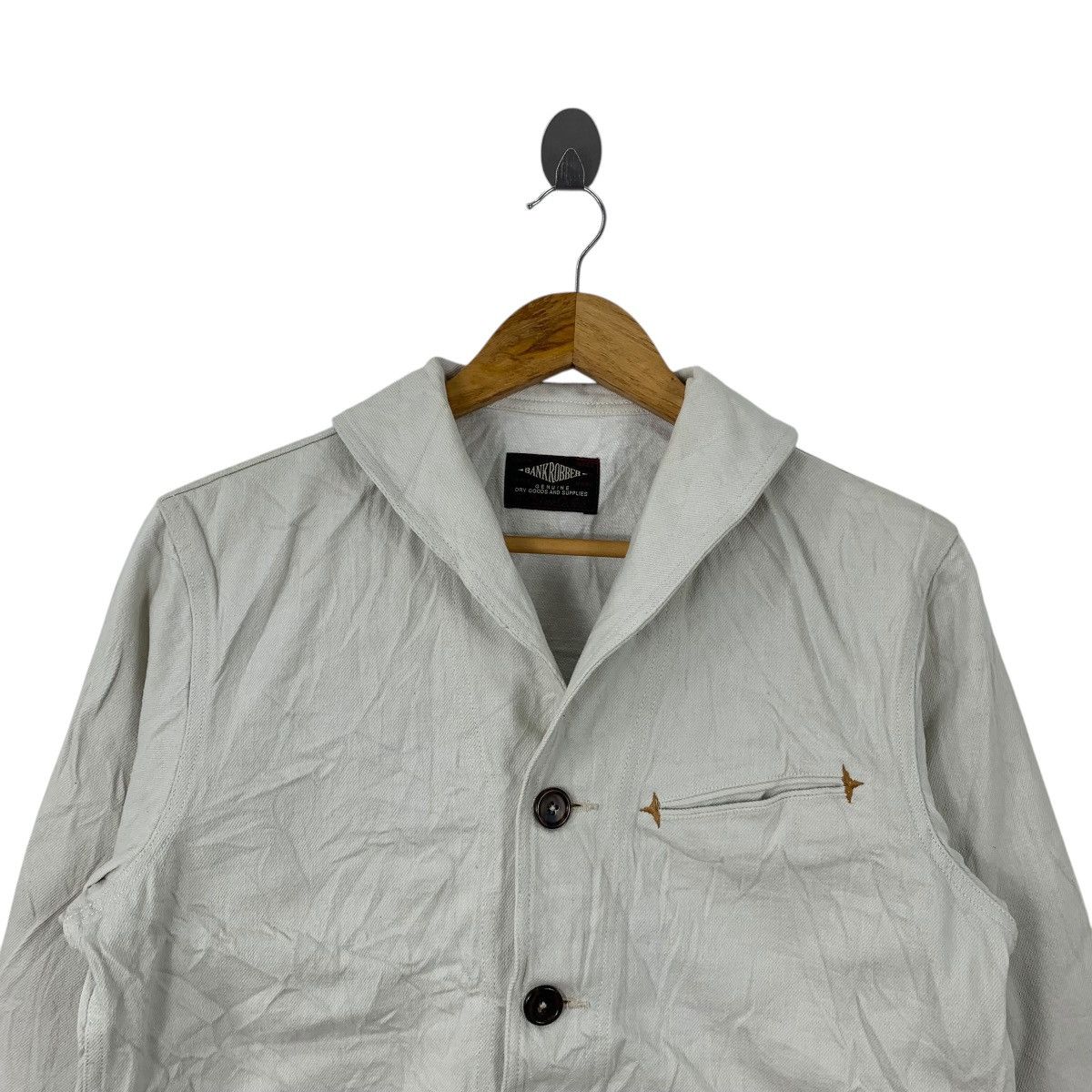 Other V.CaineCo BANK ROBBER Union Made Genuine Workwea Coat Jacket Size S / US 4 / IT 40 - 4 Thumbnail