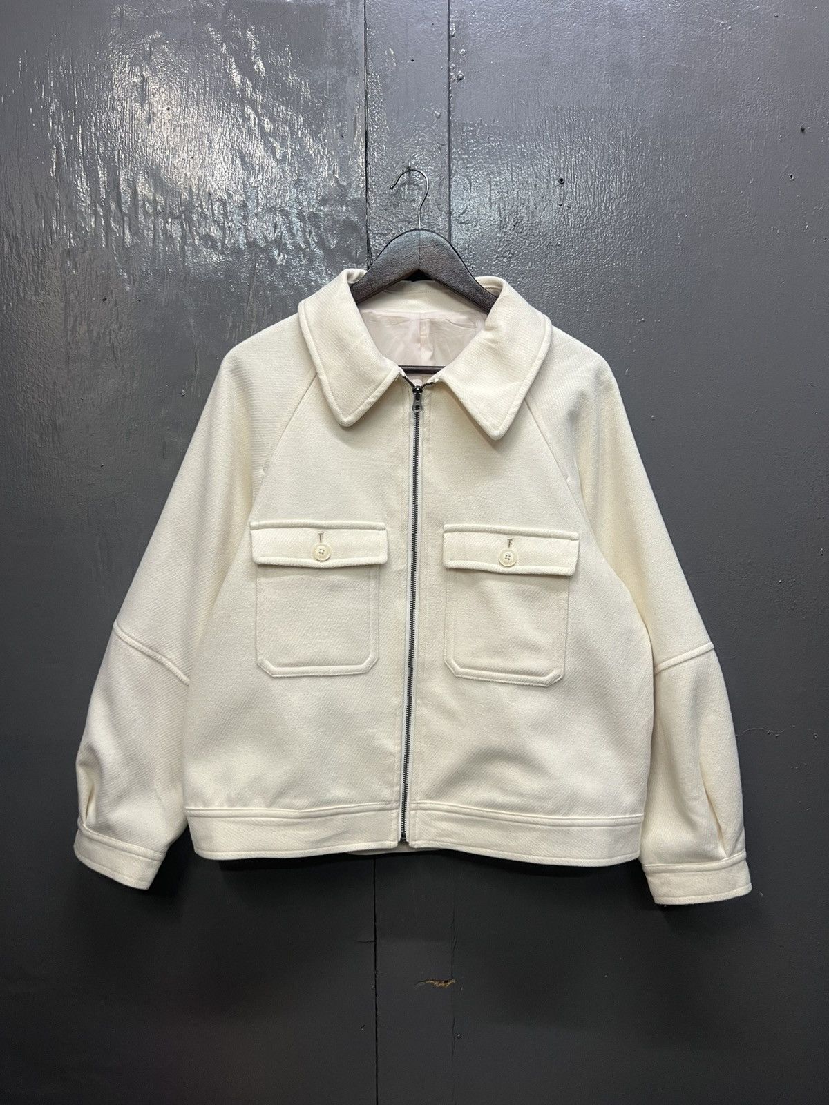 GU × Japanese Brand GU Zipper Jacket Double Pocket Jacket Size US XL / EU 56 / 4 - 1 Thumbnail