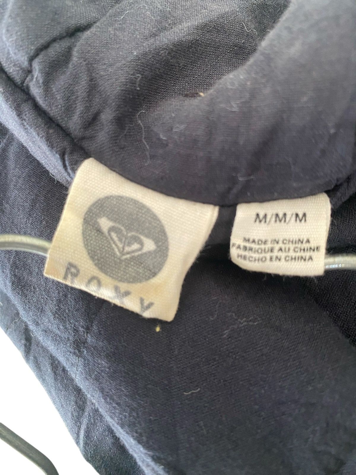 If Only Was True Black ROXY Hoodie Jacket Zipper Size US M / EU 48-50 / 2 - 13 Thumbnail