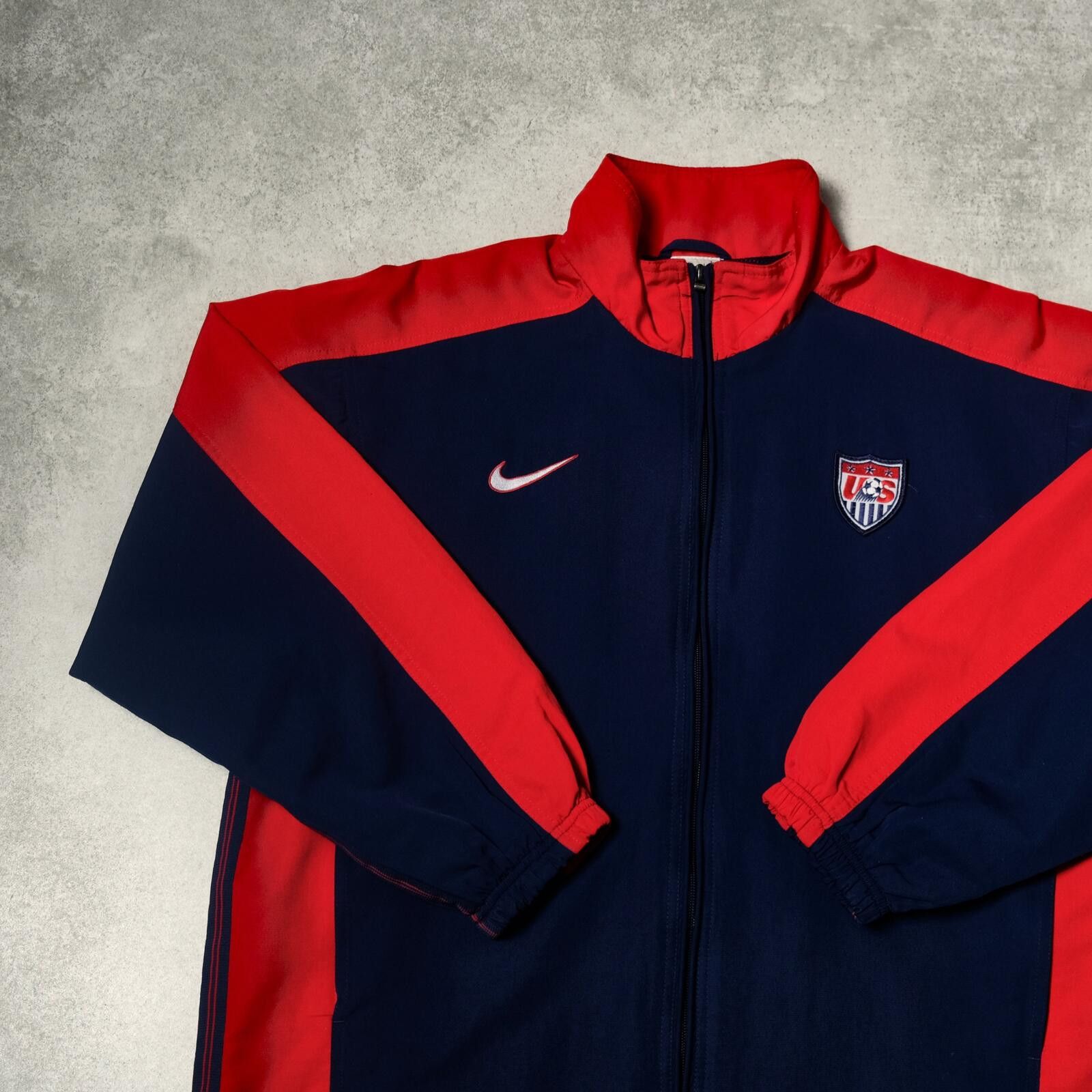 Nike 1998 USA Training Track Football Jacket Nike (M) Size US M / EU 48-50 / 2 - 3 Thumbnail