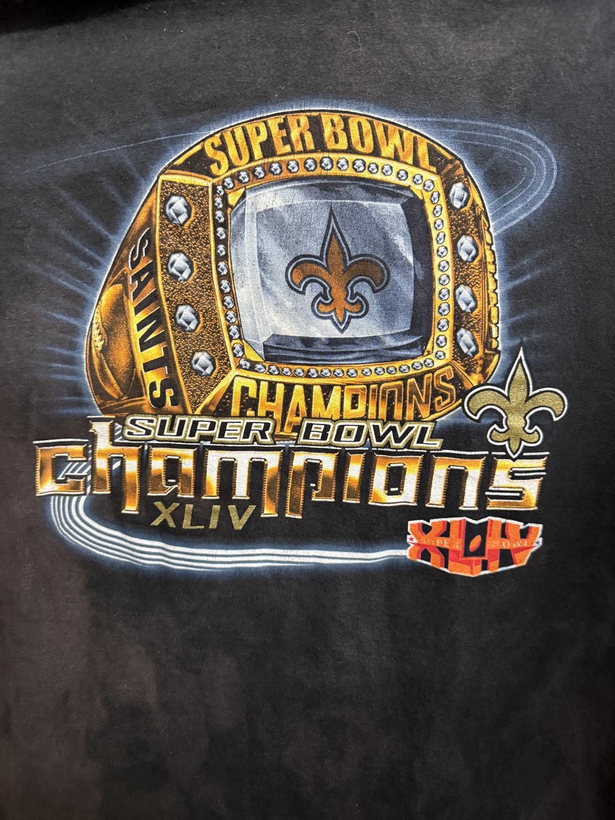 Designer NFL Saints Super Bowl Ring Superbowl Champs XLIV - XXL Size US XXL / EU 58 / 5 - 3 Thumbnail