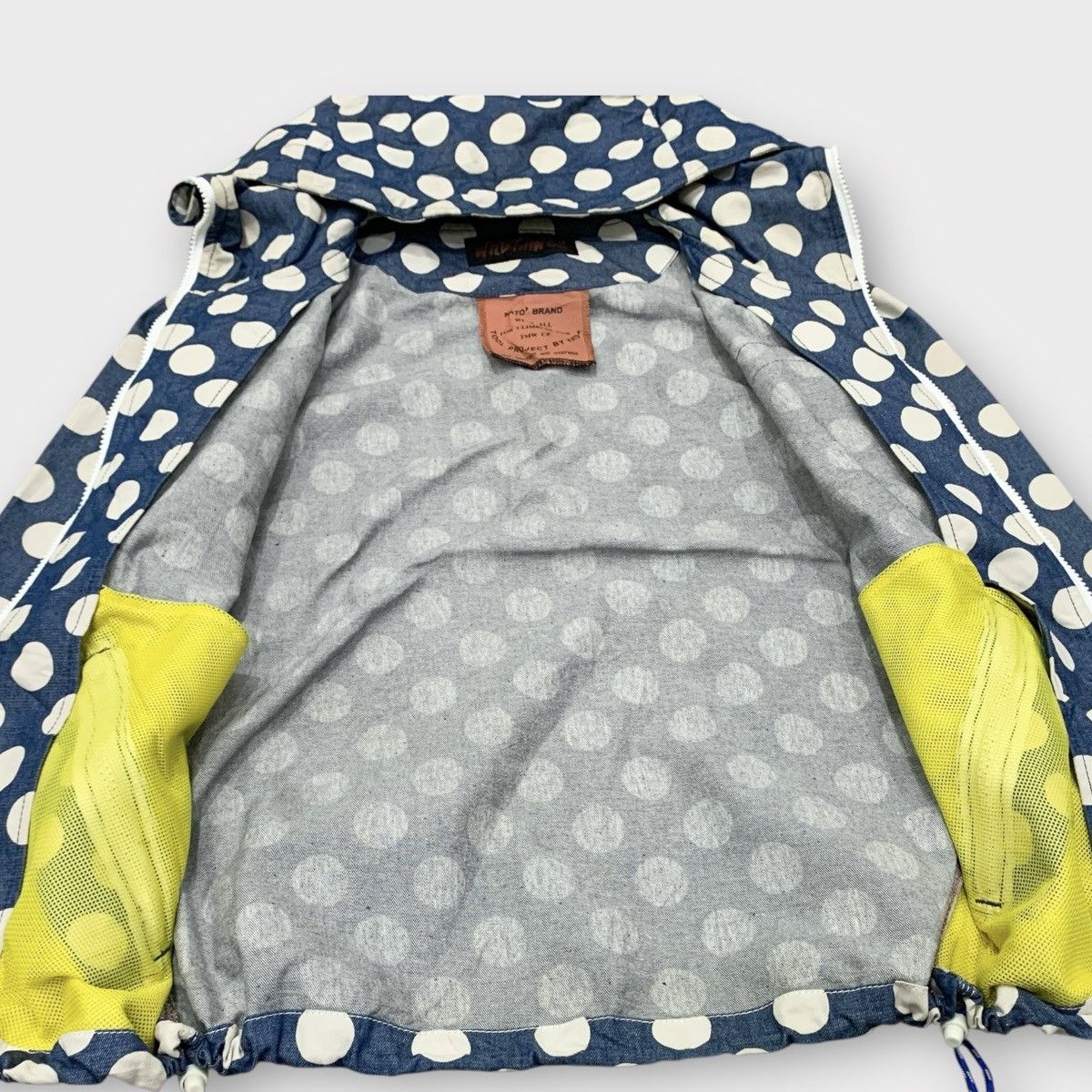 Wild Things COLLABORATION WILD THINGS X KATO POLKA DOT DENIM JACKET Size M / US 6-8 / IT 42-44 - 9 Thumbnail
