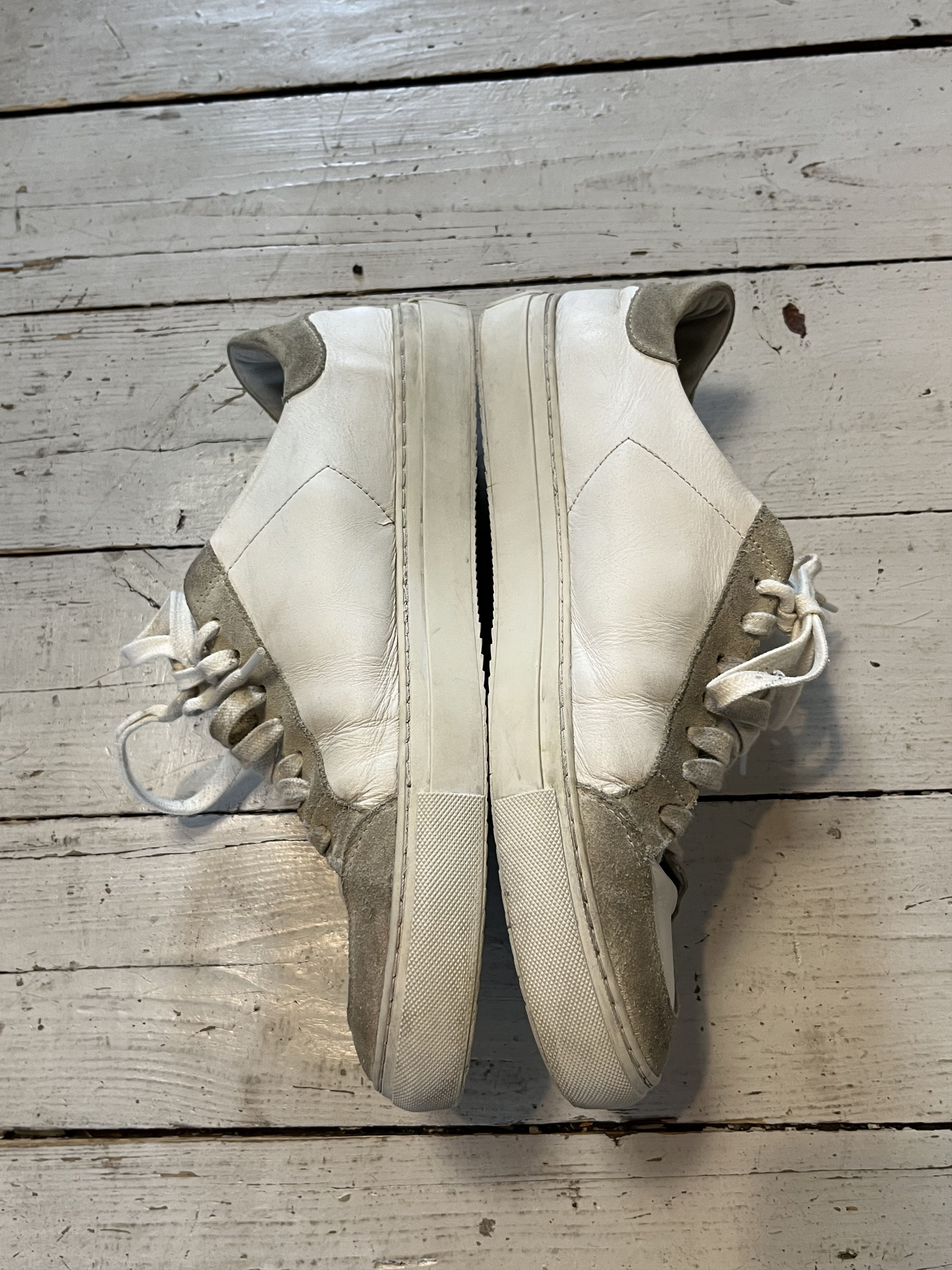 Axel Arigato GAT BW Sport White Leather Shoes Vintage Maison Margiela Size US 10 / EU 43 - 4 Thumbnail