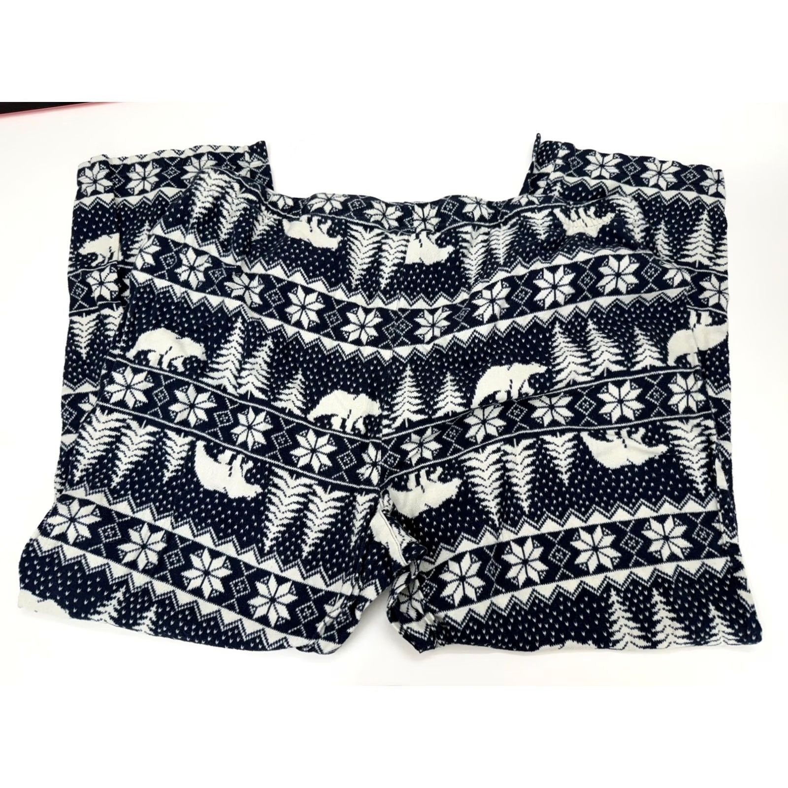 Old Navy Old Navy Pajama Pants XXL Navy Blue Christmas Holiday Pants Women Regular Size 2XL Sleepwear Flannel Cotton Nightwear Christmas Size 40" / US 18 - 6 Thumbnail