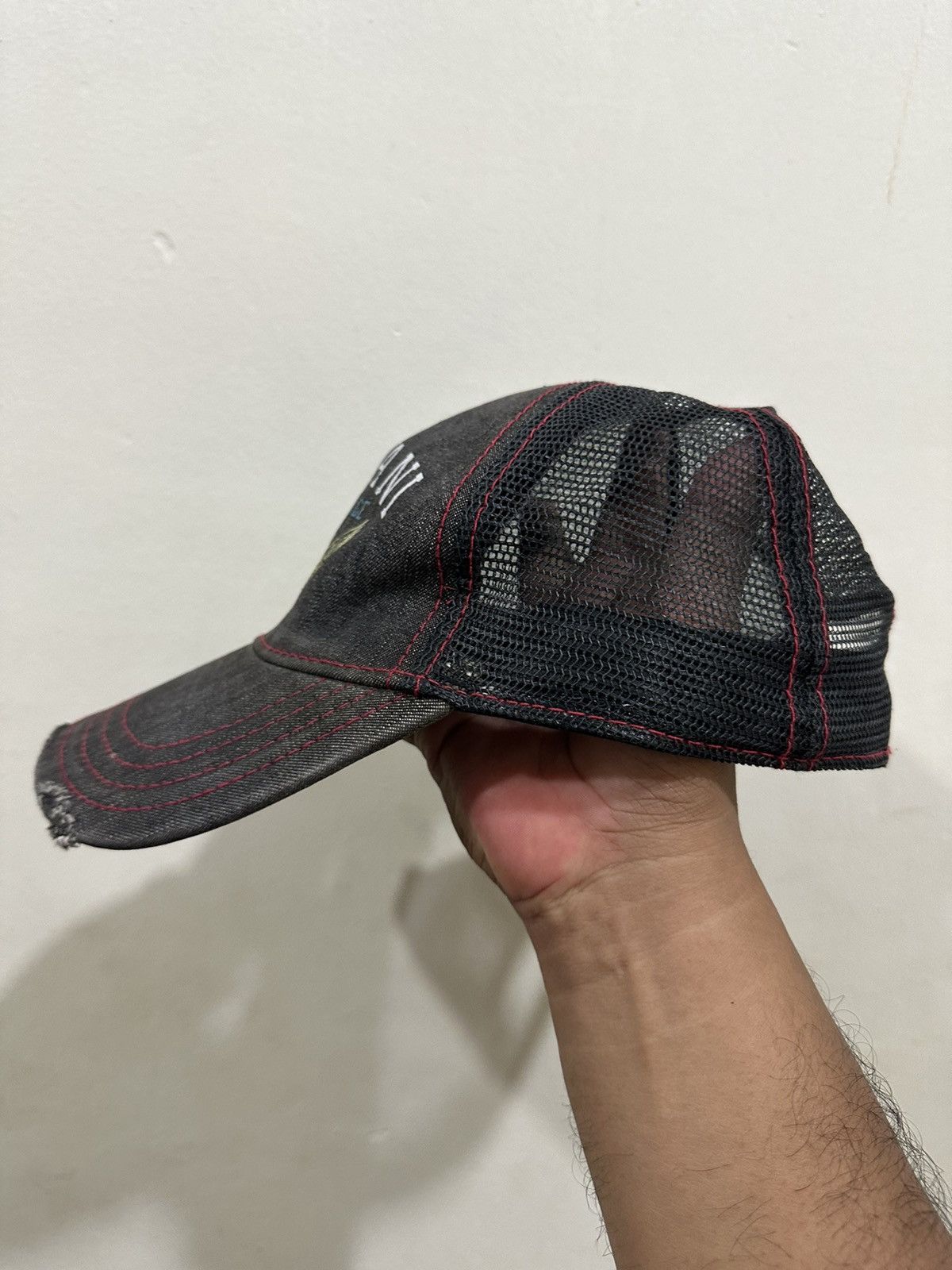 VTG Distress Armani Exchange Trucker Hat