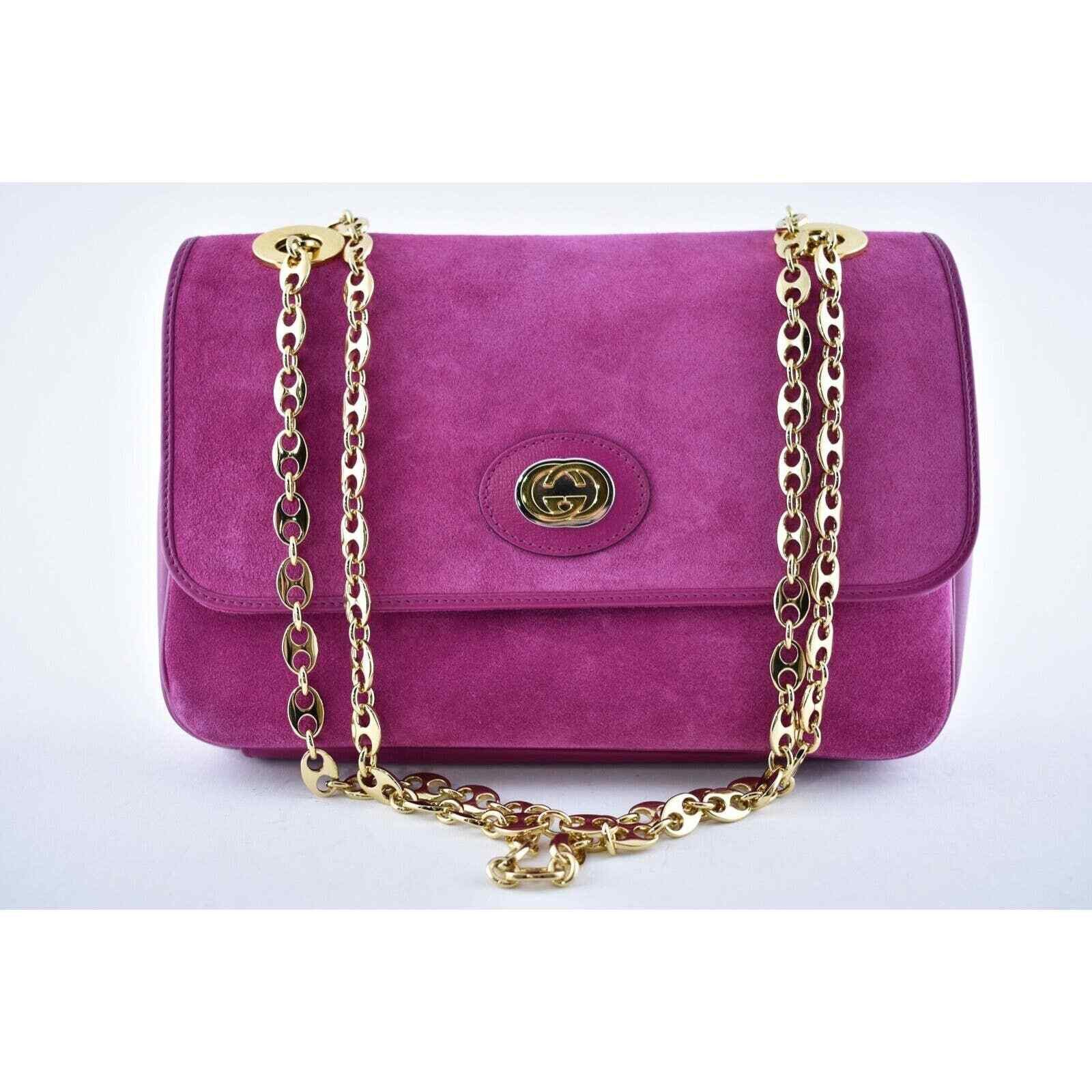 Gucci Gucci Marina Small Gold Logo Chain Shoulder Crossbody Bag Size ONE SIZE - 2 Thumbnail