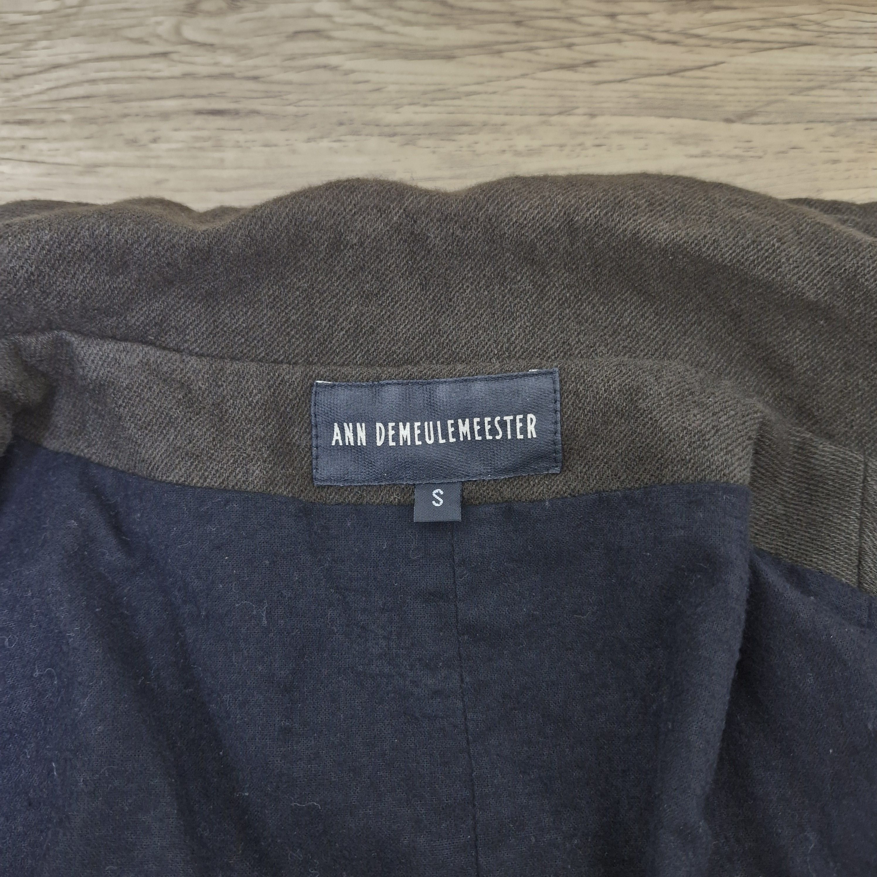 Ann Demeulemeester ANN DEMEULEMEESTER Cotton Wool Button Vest Size US S / EU 44-46 / 1 - 6 Thumbnail