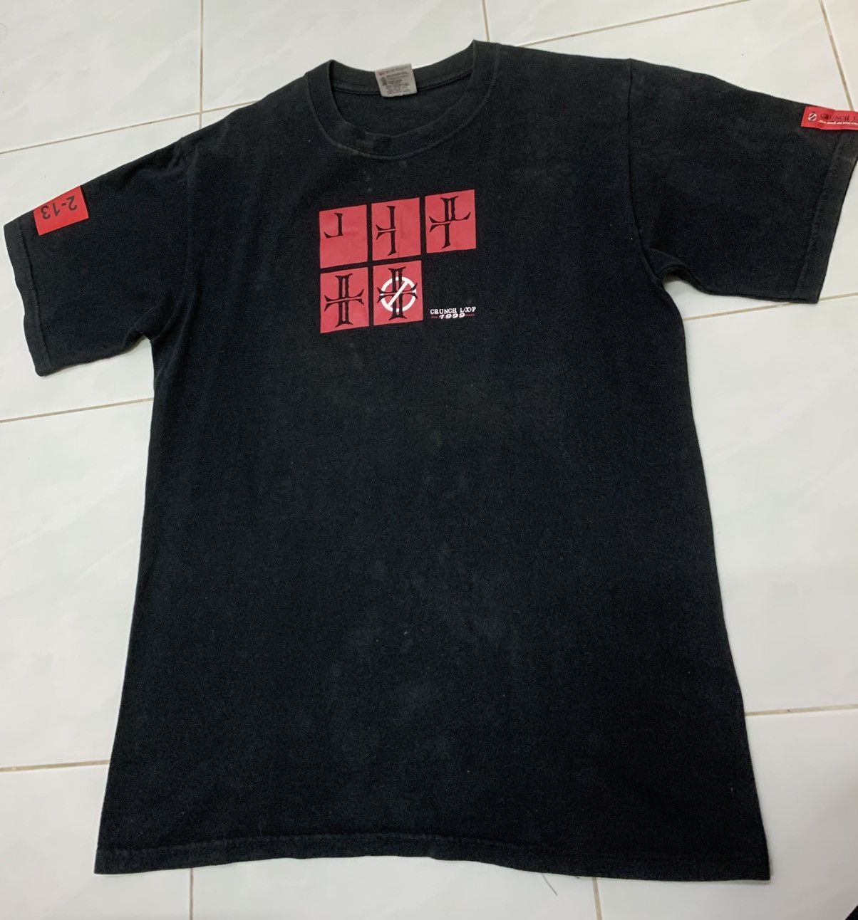 Anvil × Vintage Vintage 90s Crunch Loop T-shirts Size US M / EU 48-50 / 2 - 4 Thumbnail