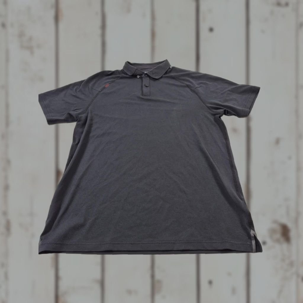 Rhone Rhone Delta Pique Polo Shirt Mens M Gray Golf Performance Stretch 100040 Size US M / EU 48-50 / 2 - 1 Thumbnail