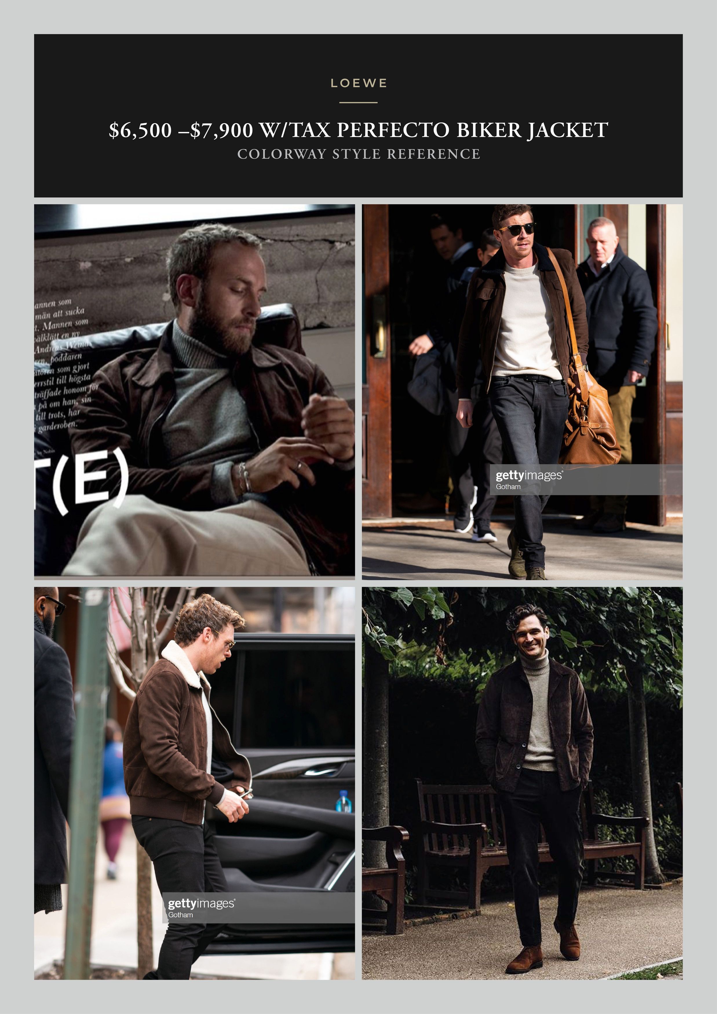 Loewe Collector Piece, Rare LOEWE JW Anderson Suede Biker Size US M / EU 48-50 / 2 - 11 Thumbnail
