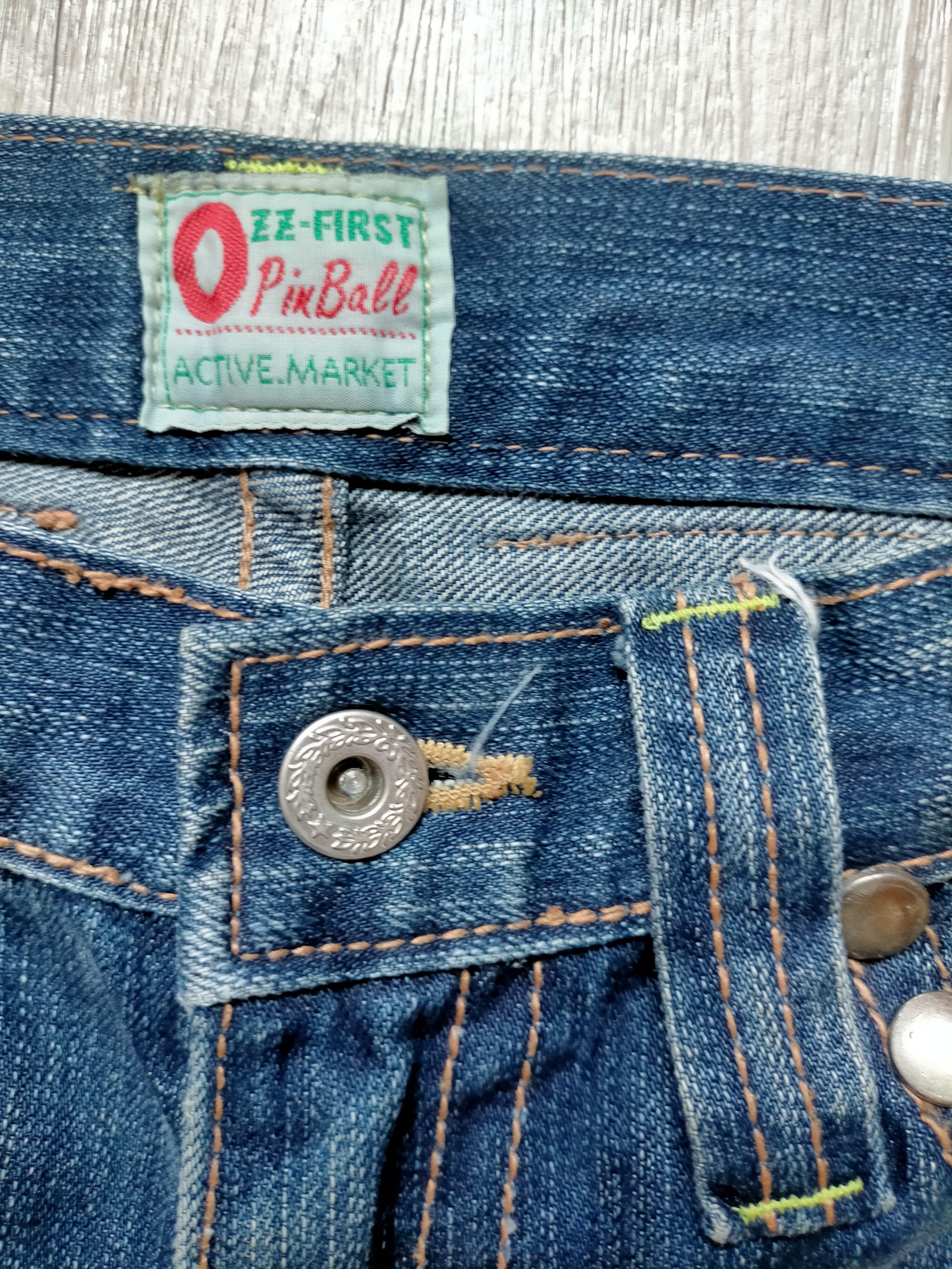 Le Grande Bleu (L.G.B.) OzzFirst Pinball Flare Jeans Studded Boot cut denim Size US 31 - 22 Thumbnail