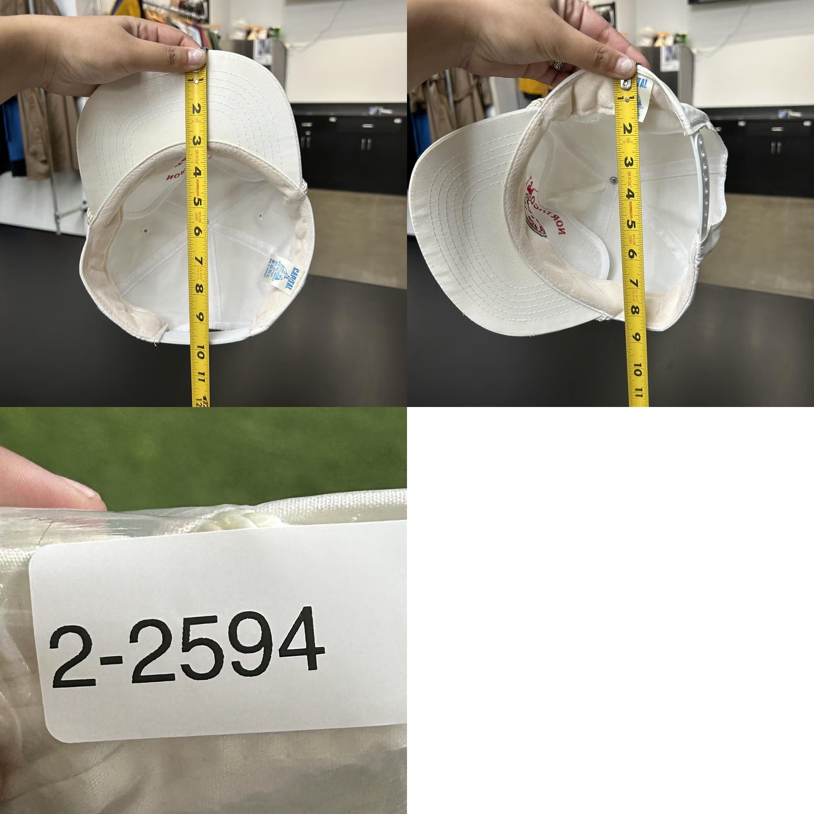 Roper VINTAGE Captain Cap Snap Back Mens One Size White Northcoast Watermelon Rope Cap Size ONE SIZE - 8 Thumbnail
