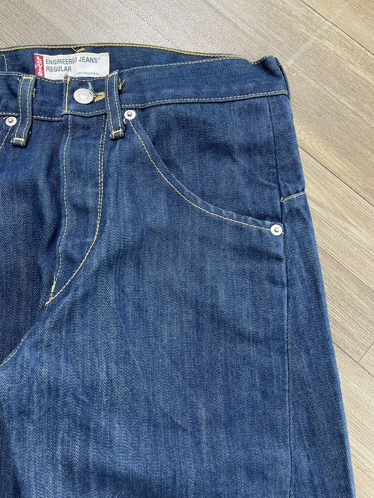 Levi's Vintage Clothing 1999s Vintage Levi’s Engineered Japan Indigo Baggy Jeans Size US 29 - 5 Thumbnail