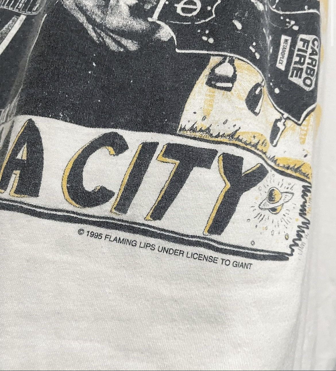 Band Tees × Vintage The Flaming Lips 1995 Size US XL / EU 56 / 4 - 2 Thumbnail