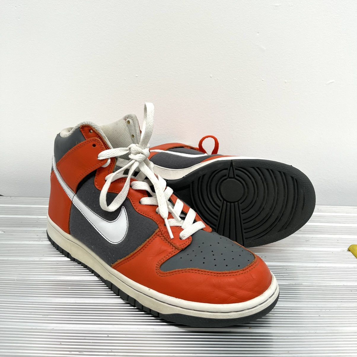 Nike Nike Dunk High College Orange Flint Gray Syracuse 2006 Size US 10 / EU 43 - 1 Thumbnail