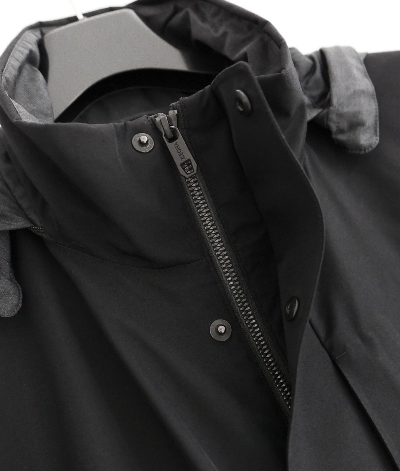 Ermenegildo Zegna Zegna Black 2 in 1 Soft Shell Anorak Puffer Coat Jacket Size US L / EU 52-54 / 3 - 7 Thumbnail