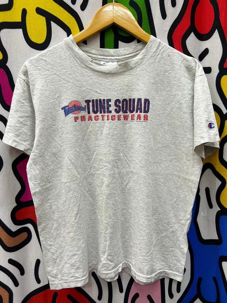 Vintage Vintage 1996 Space Jam Movie tshirt size XL fit like S Size US S / EU 44-46 / 1 - 2 Thumbnail
