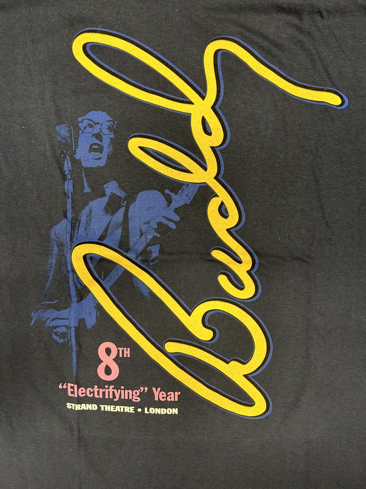 Band Tees × Vintage Crazy Vintage Buddy Holly Navy Band Tee Shirt Strand Theatre Size US L / EU 52-54 / 3 - 2 Thumbnail