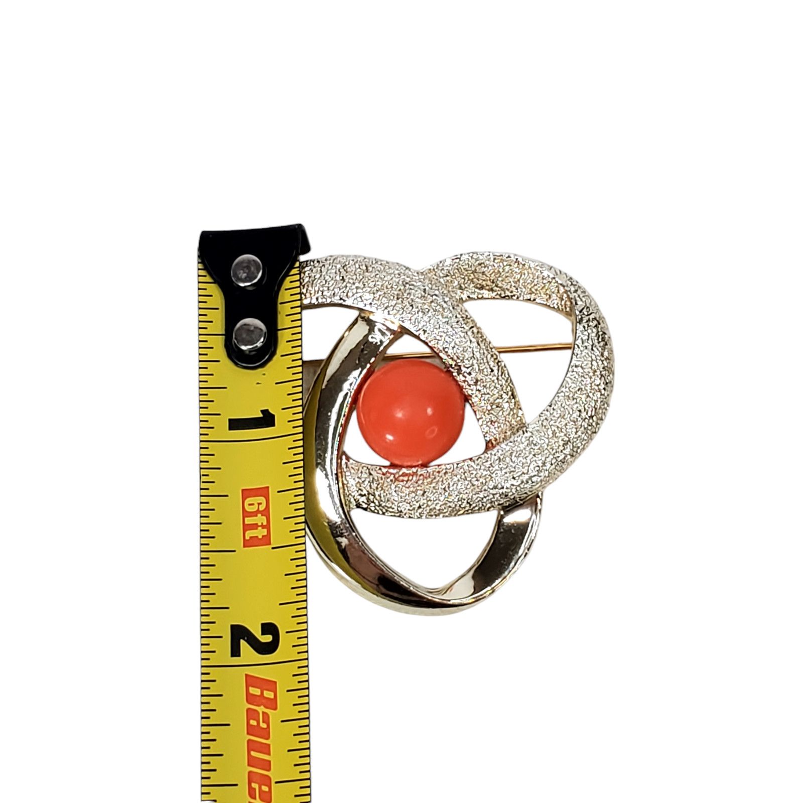 Other Vtg Sarah Coventry Brooch Atomic Design Textured Brooch Pin Size ONE SIZE - 2 Thumbnail