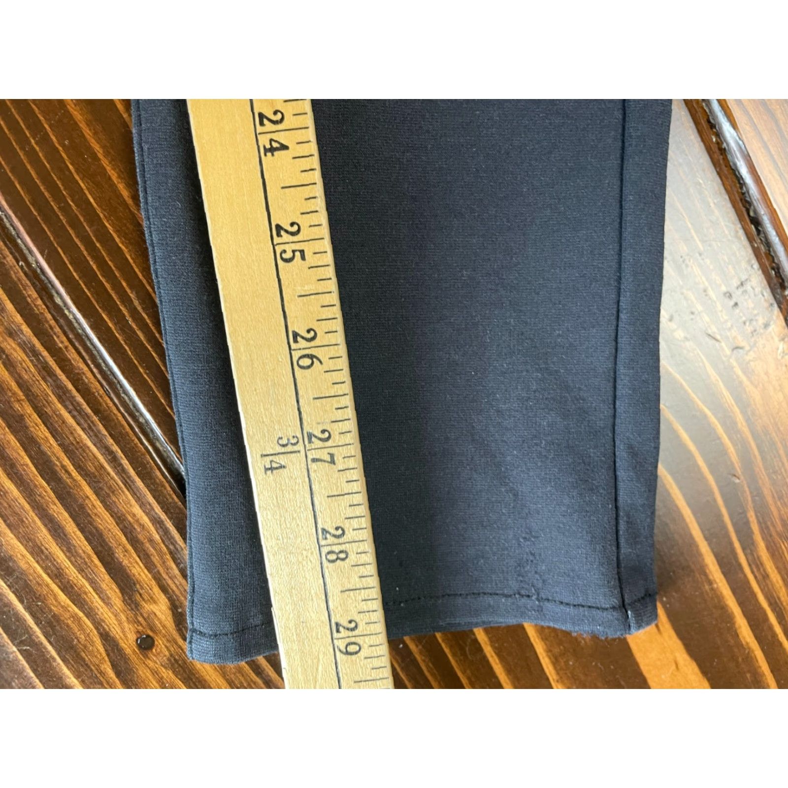 Vintage G.H. Bass & Co. Pants Women's 4 Black Pockets Straight Pants Size 27" / US 4 / IT 40 - 5 Thumbnail