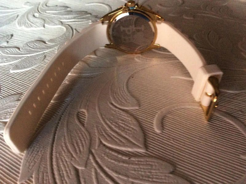 Designer Paul's Boutique White dial rubber strap watch Size ONE SIZE - 4 Thumbnail