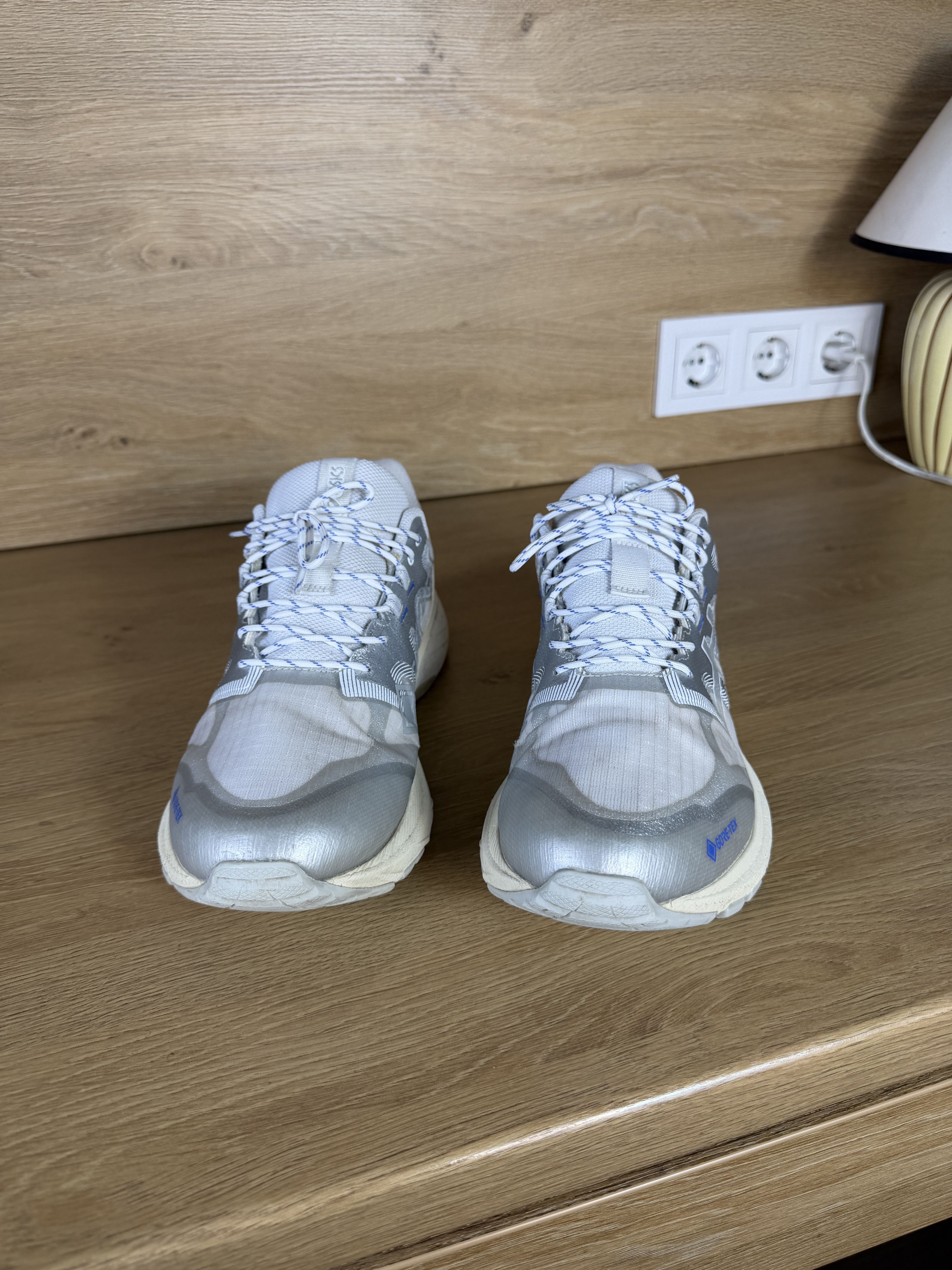 Asics ASICS gel Terrain gore-tex white pure silver us 10 Size US 10 / EU 43 - 2 Thumbnail