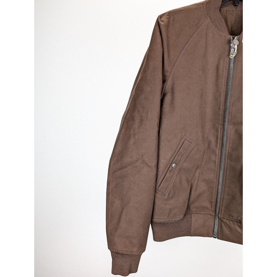 Rick Owens o1rshd1 Bomber Jacket in Brown Size US M / EU 48-50 / 2 - 6 Thumbnail