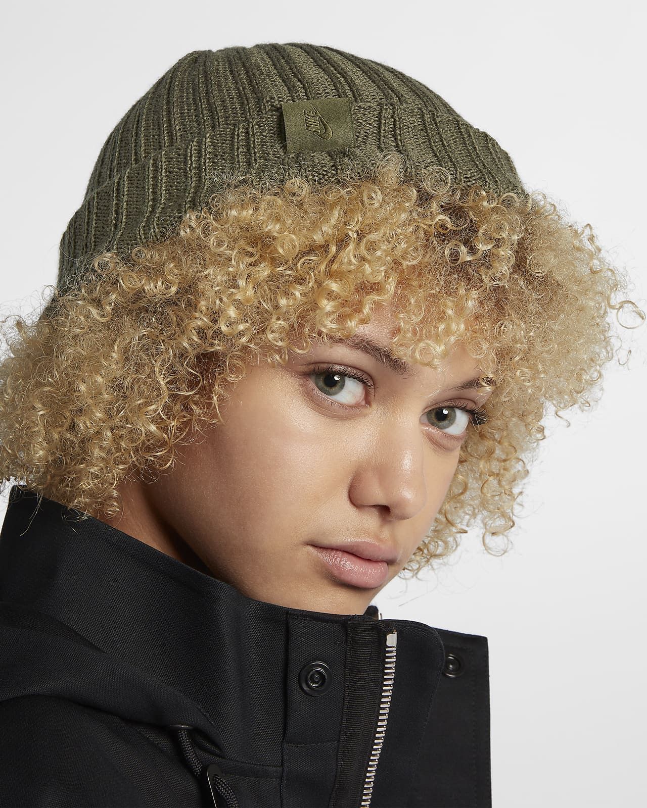 Nike Nikelab Beanie Olive one size Size ONE SIZE - 6 Thumbnail