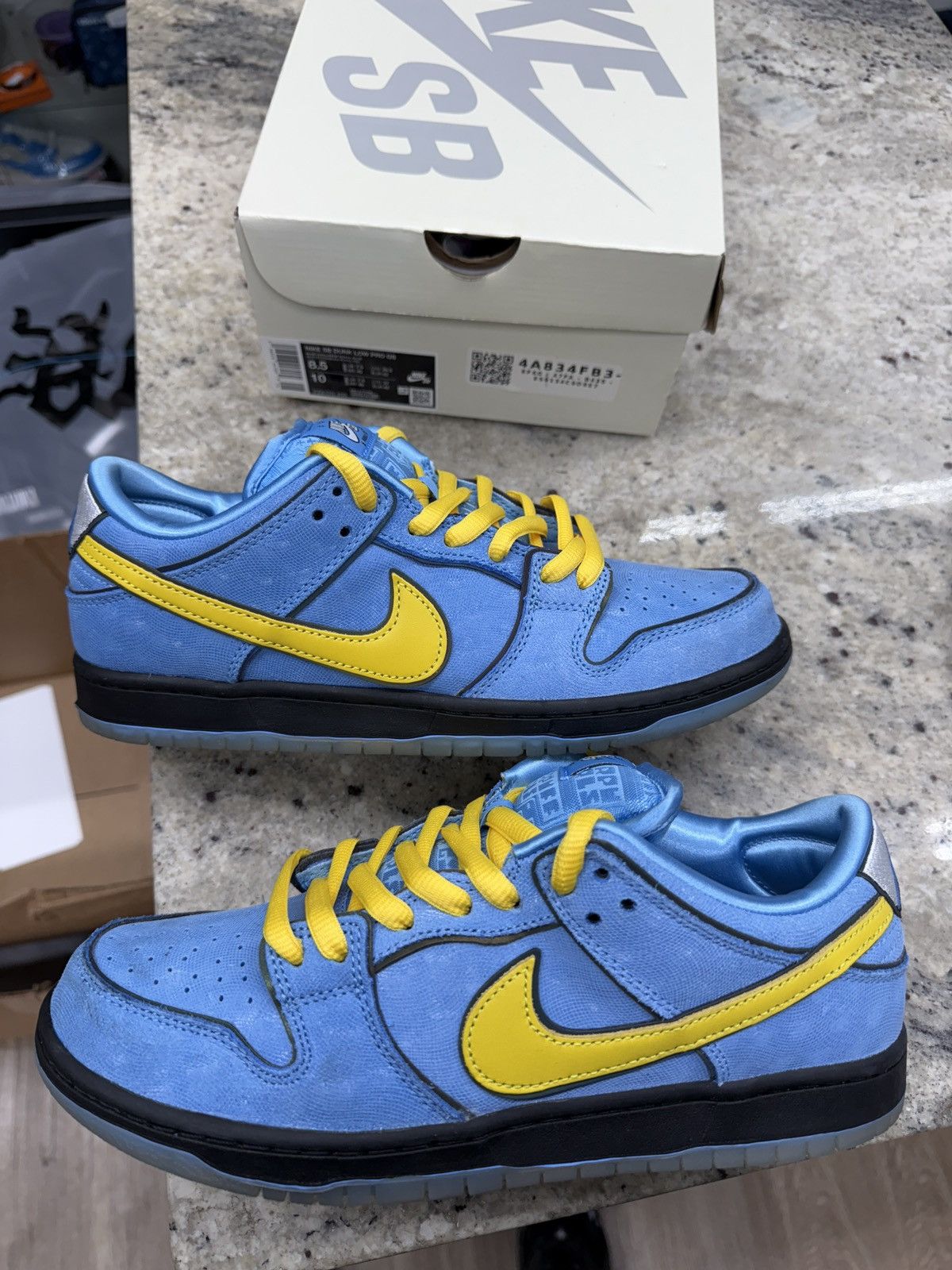 Nike Nike SB Blue Powerpuff Dunks Size US 8.5 / EU 41-42 - 1 Thumbnail