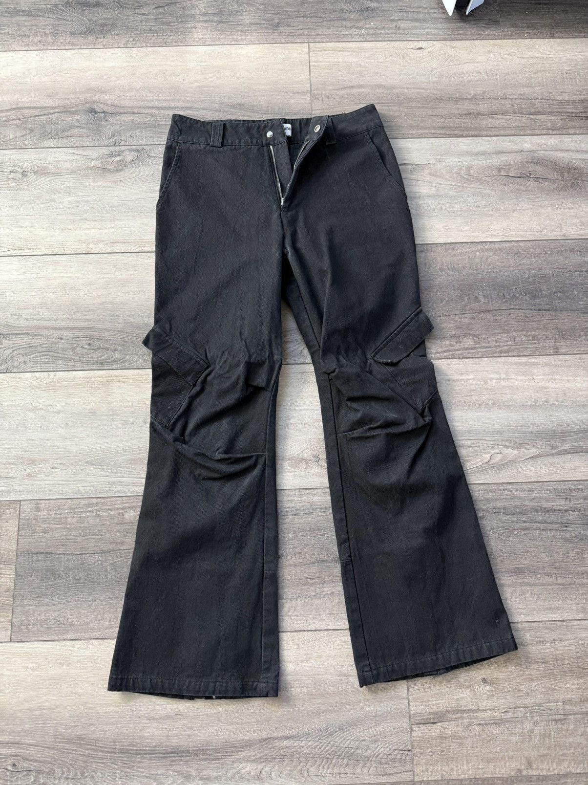 Japanese Brand VEERKRACHT® Zipper Pants, Size L Size US 33 - 1 Thumbnail