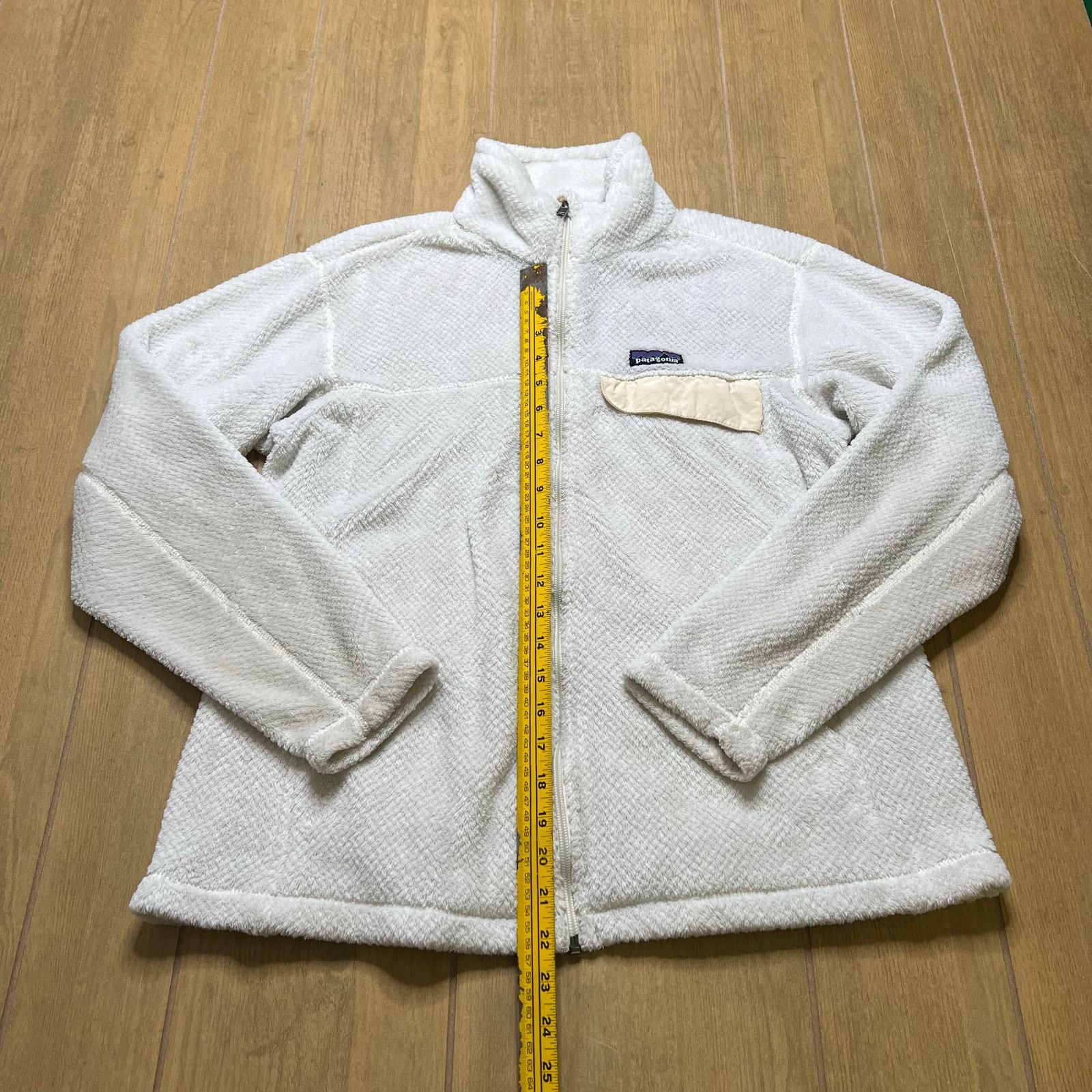 Patagonia Patagonia Fleece Jacket Full Zip White Cream Women’s Sz M/L Size M / US 6-8 / IT 42-44 - 3 Thumbnail