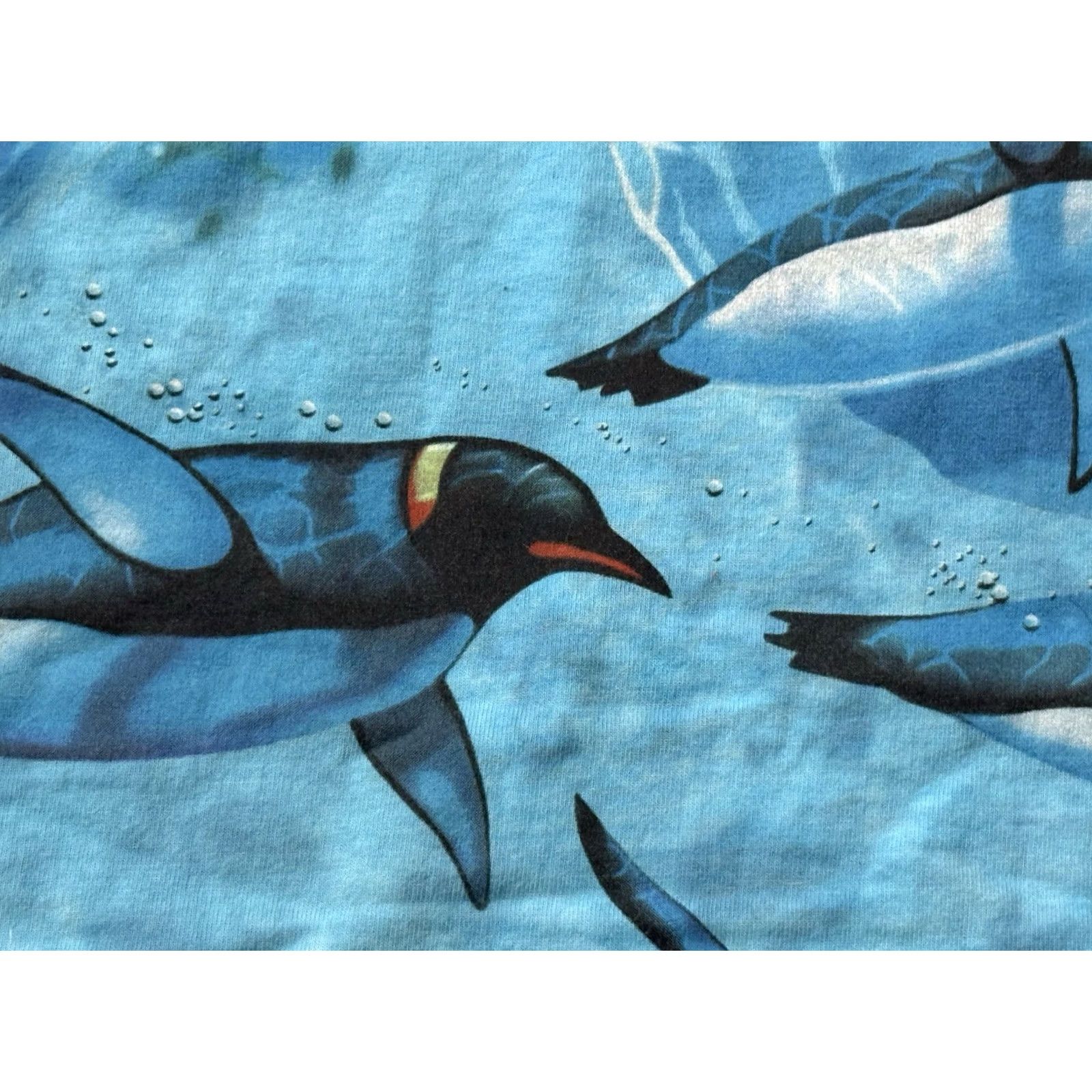 Liquid Blue VINTAGE Liquid Blue Penguins AOP Shirt XL Tie Dye Hippie 90s Grateful Dead Mens Size US XL / EU 56 / 4 - 4 Thumbnail