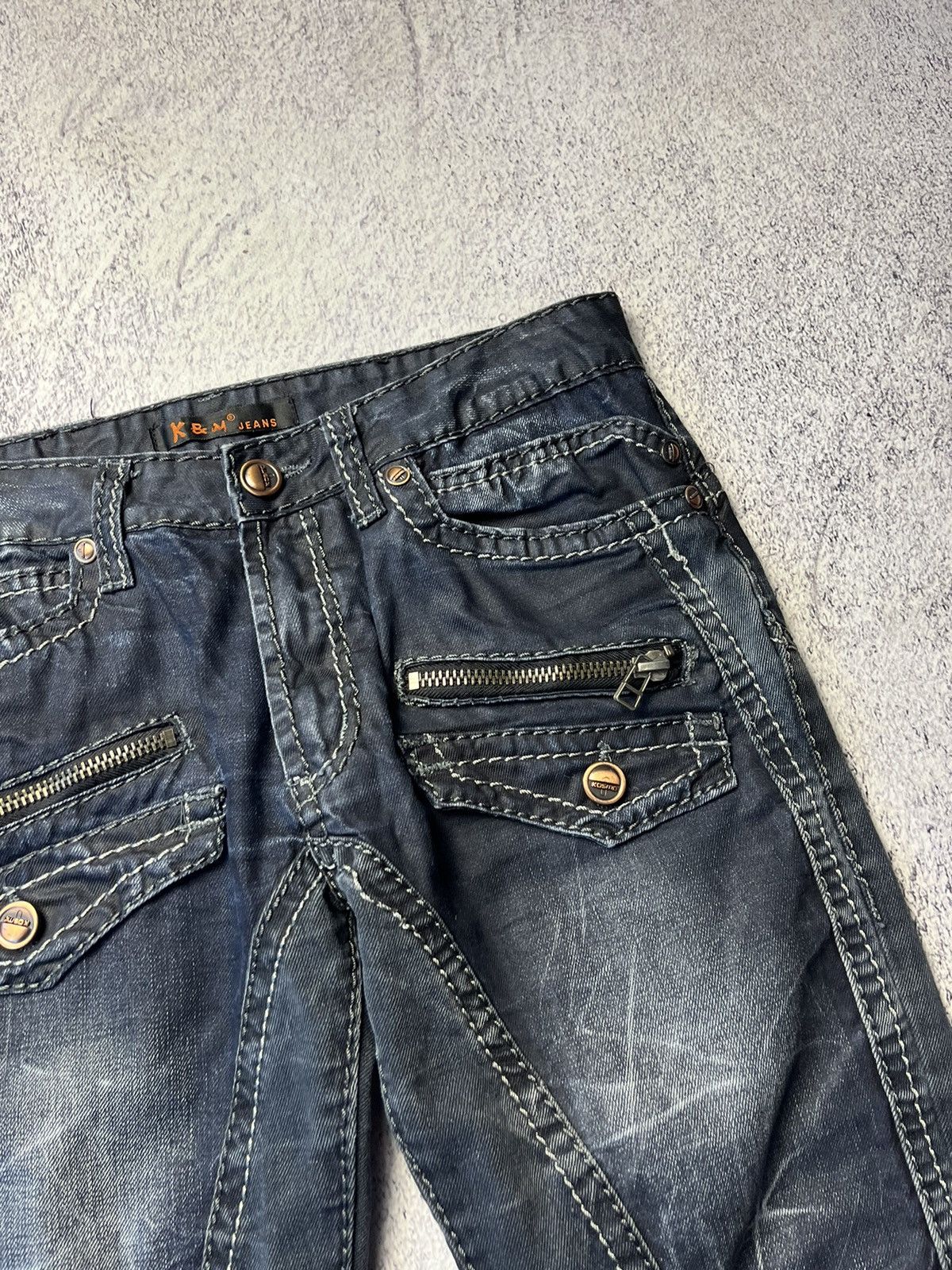 Japanese Brand 0Os VINTAGE Avant Garde Japanese Style Baggy Pants Y2K Size US 32 / EU 48 - 11 Thumbnail