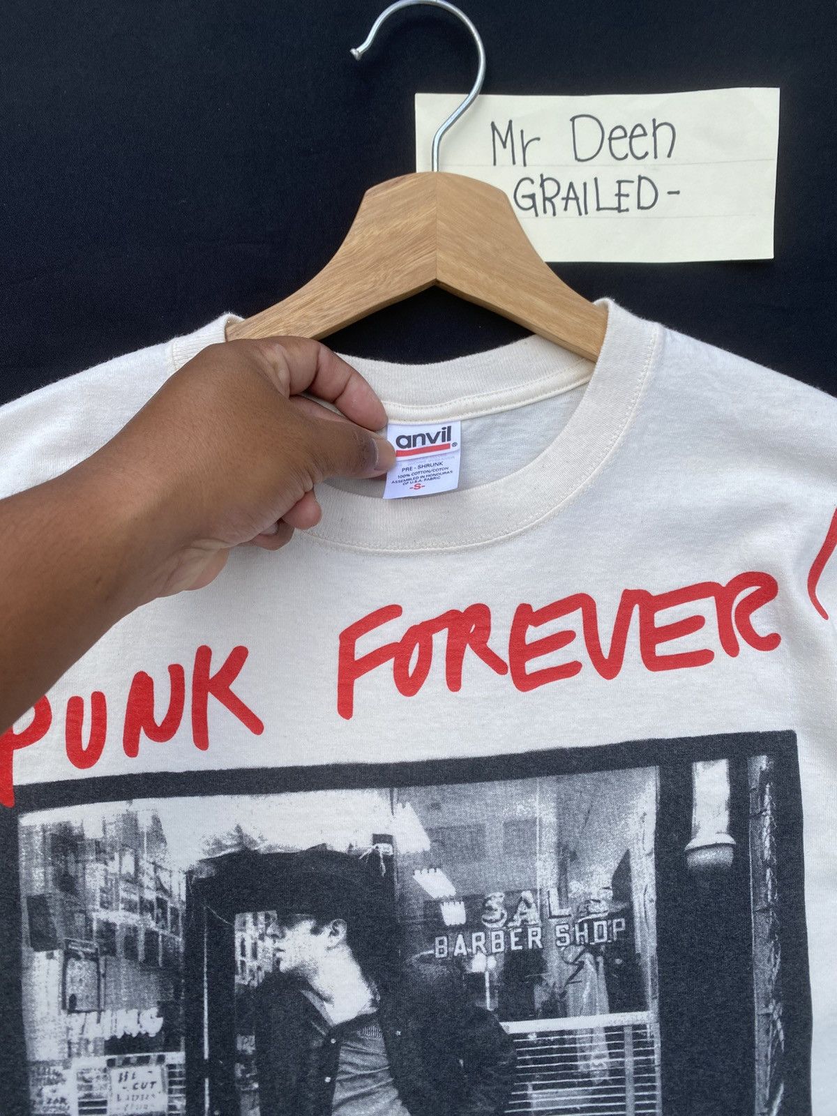 Band Tees Vintage Joe Strummer The Clash Punk Forever Photo T-shirt Size US S / EU 44-46 / 1 - 11 Thumbnail