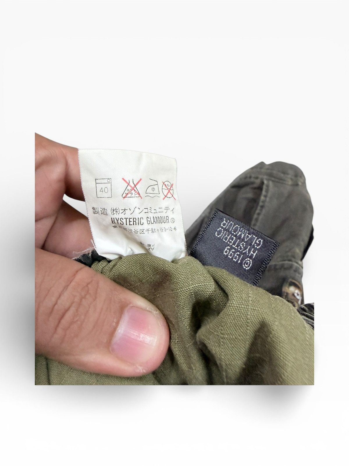 Hysteric Glamour Vtg🔥1999 Hysteric GLmaour Short Cargo Poplin Pants Size US 30 / EU 46 - 16 Thumbnail