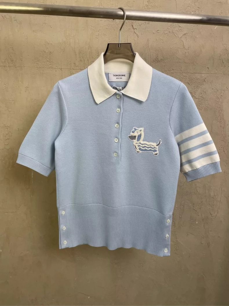 Thom Browne Thom Browne Blue embroidered plush lion dance puppy four s Size XS / US 0-2 / IT 36-38 - 1 Thumbnail