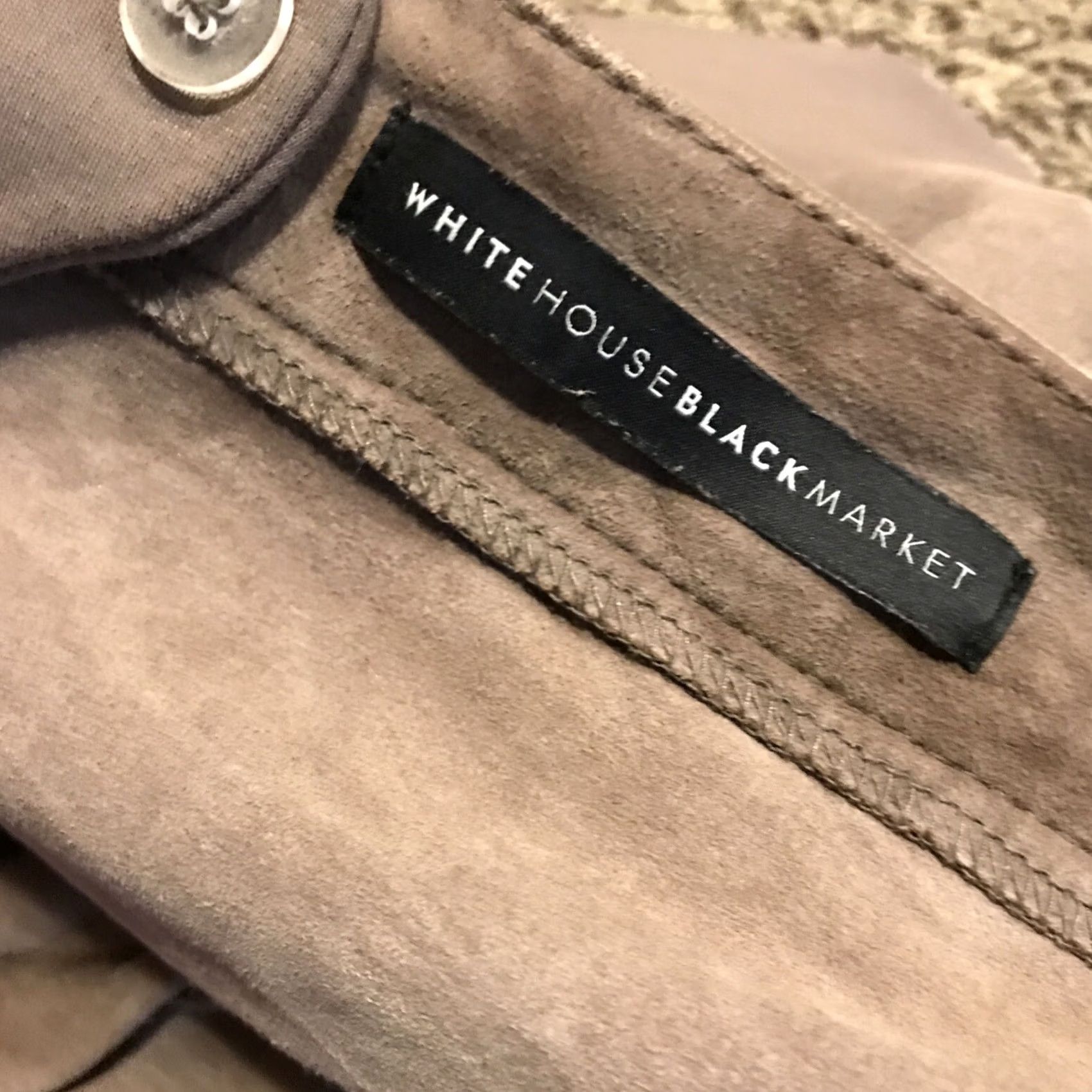 White House Black Market White House Black Market The Legging Woman’s Brown Leather Pants 8 A3 Size 30" / US 8 / IT 44 - 4 Thumbnail