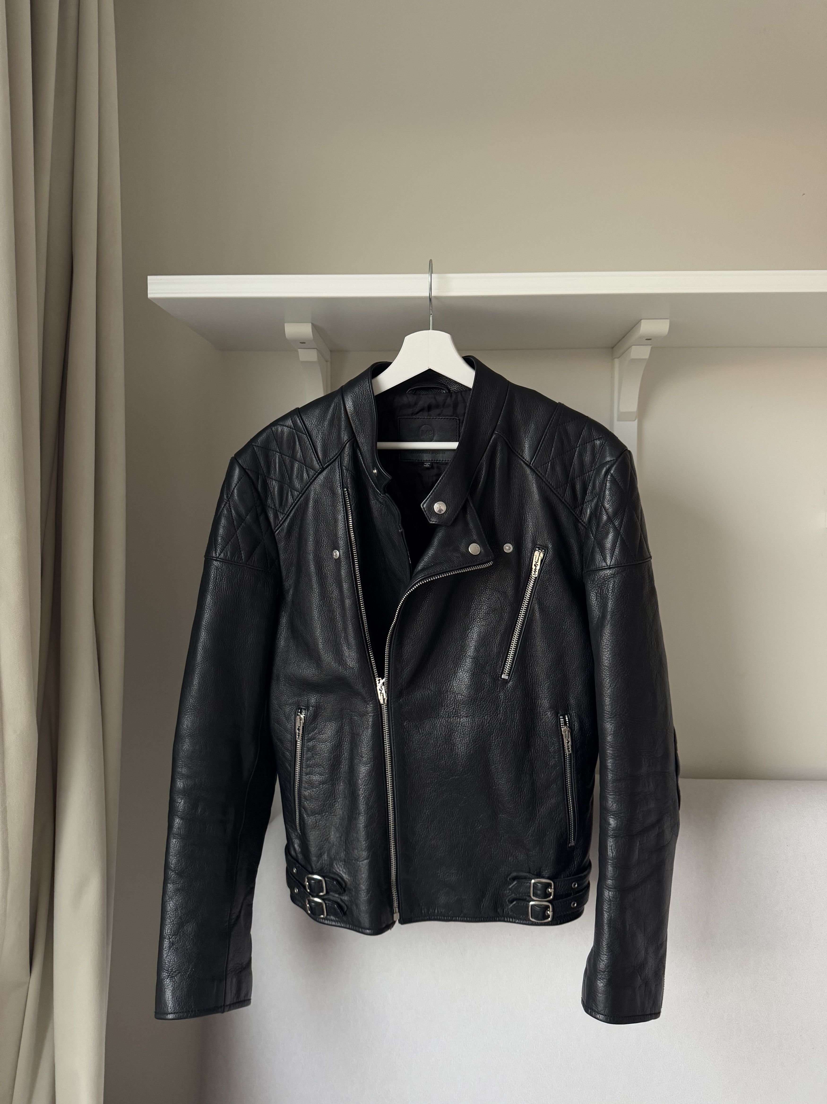 Alexander McQueen Alexander McQueen Leather Biker Jacket Size US M / EU 48-50 / 2 - 1 Thumbnail