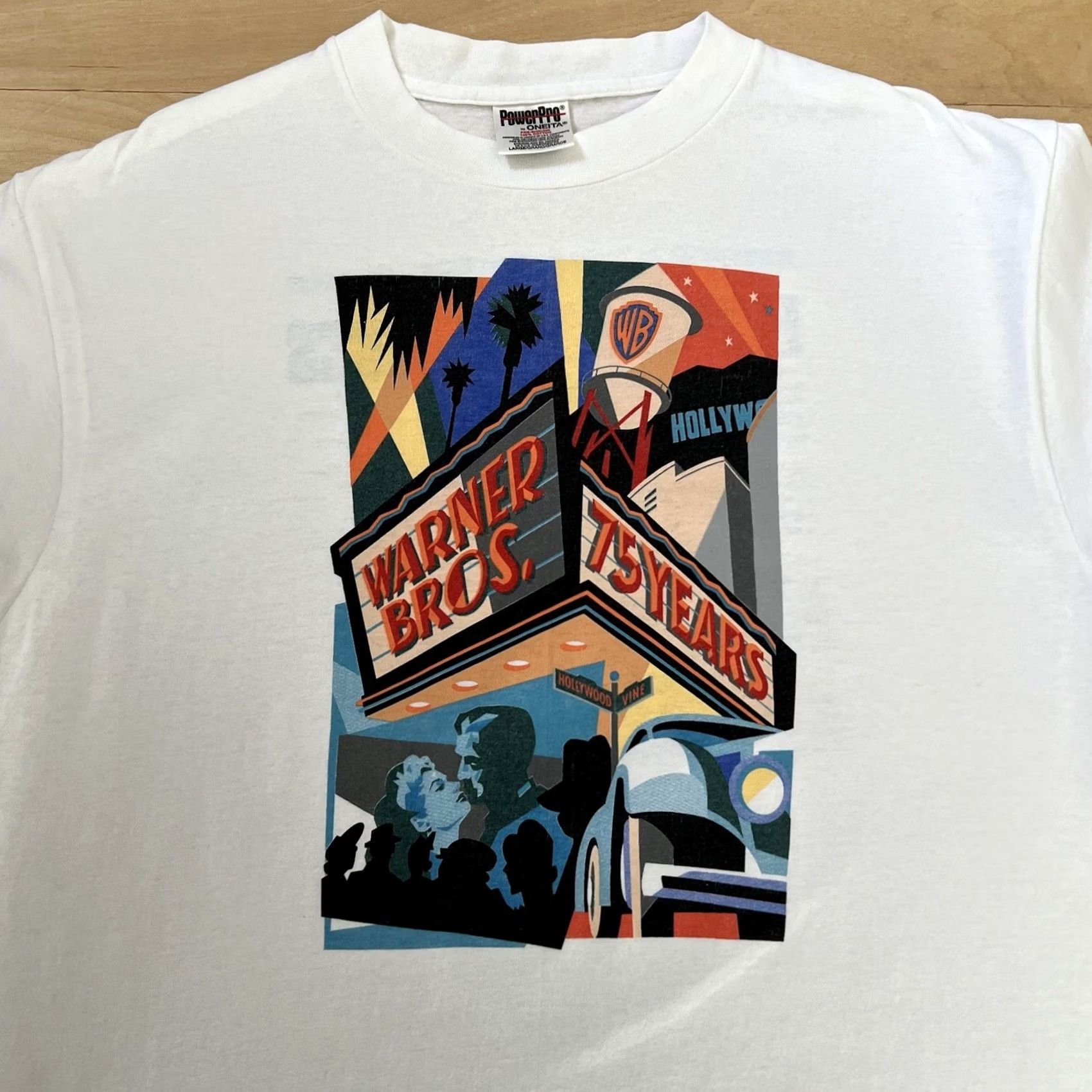 Vintage VINTAGE Warner Bros Festival Of Classics Shirt L White 90s Movie Promo Horror Tee Mens Size US L / EU 52-54 / 3 - 3 Thumbnail