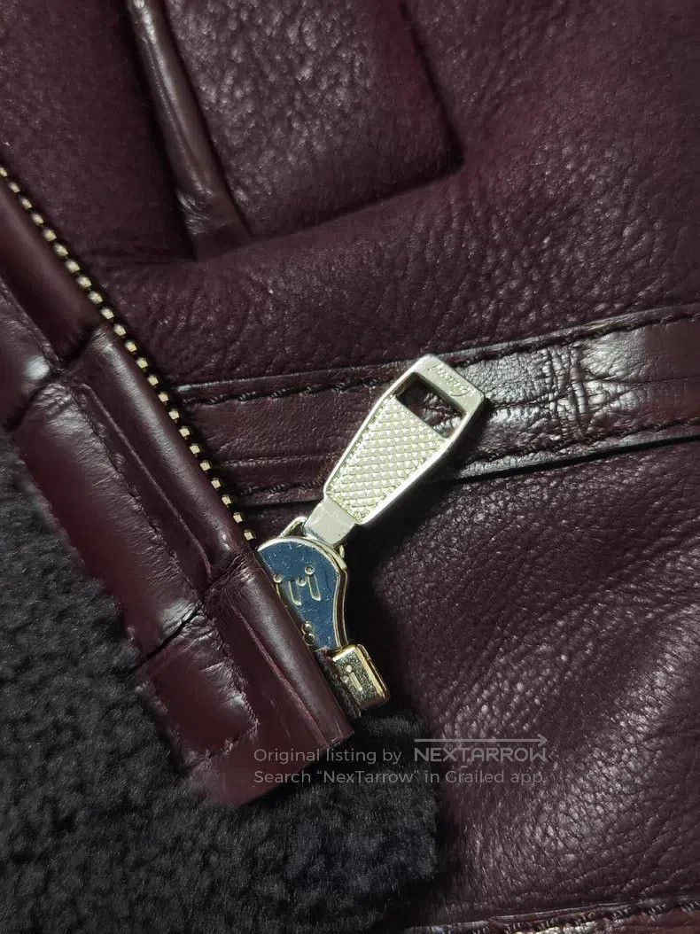 Brioni Brioni Top-grade crocodile leather patchwork fur-integrate Size US M / EU 48-50 / 2 - 9 Thumbnail