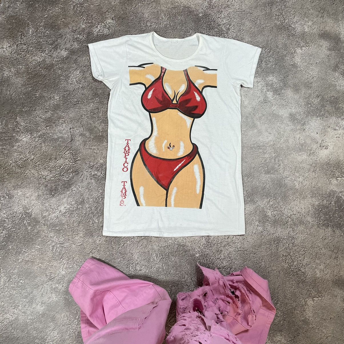 Vintage Vintage Y2K ADULT LOGO SEXY GIRL ASS PORNO STYLE L Size US L / EU 52-54 / 3 - 1 Thumbnail