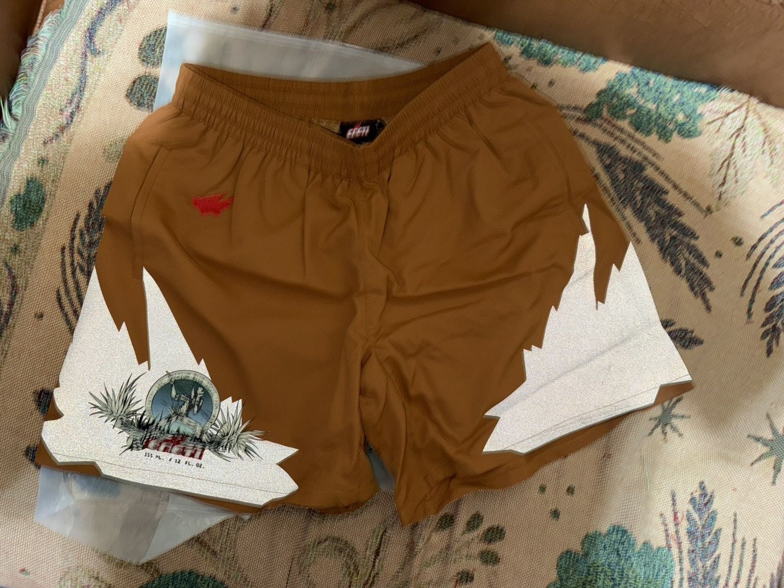 Travis Scott Travis Scott Cacti HERITAGE SOCCER SHORT II M Size US 32 / EU 48 - 2 Thumbnail