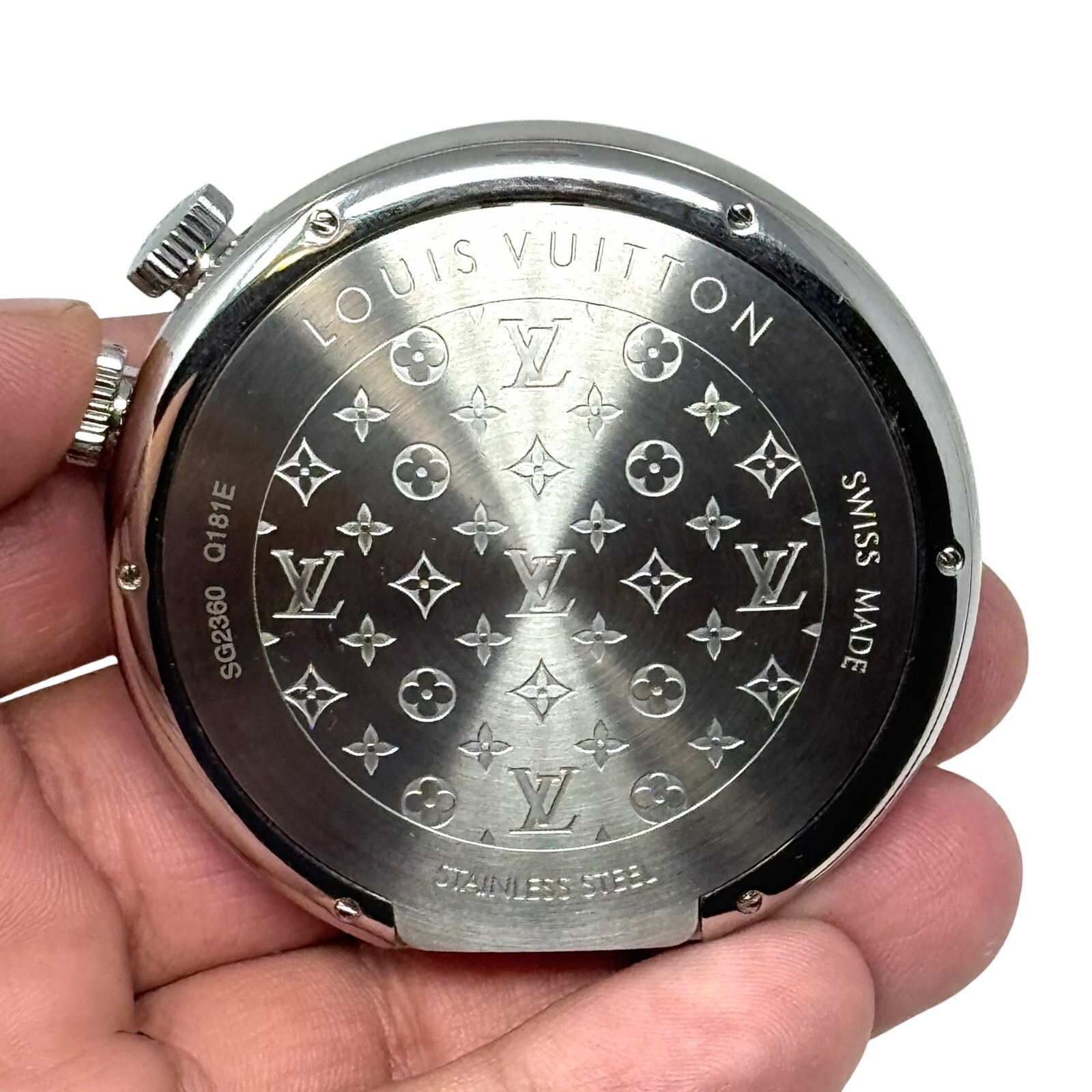 Louis Vuitton Louis Vuitton Travel Réveil Alarm Clock Size ONE SIZE - 5 Thumbnail