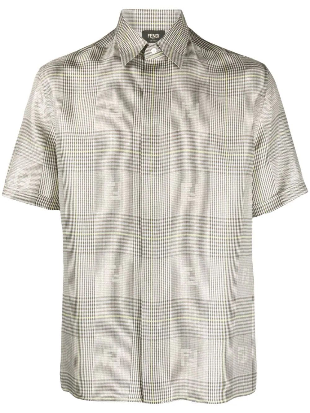 Fendi o1w1db10724 Shirt in Grey Size US M / EU 48-50 / 2 - 1 Thumbnail