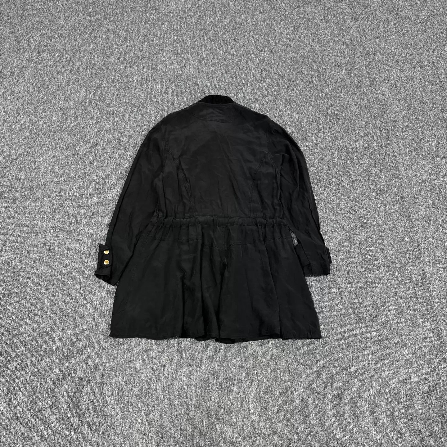 Louis Vuitton LV Waist-Cinched Metal Button Mid-Length Dress 38 99 New Size S / US 4 / IT 40 - 2 Thumbnail