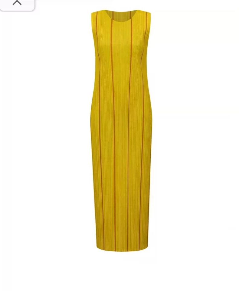 Issey Miyake Issey Miyake size:3 Yellow Qingshan limited edition dress Size XS / US 0-2 / IT 36-38 - 1 Thumbnail