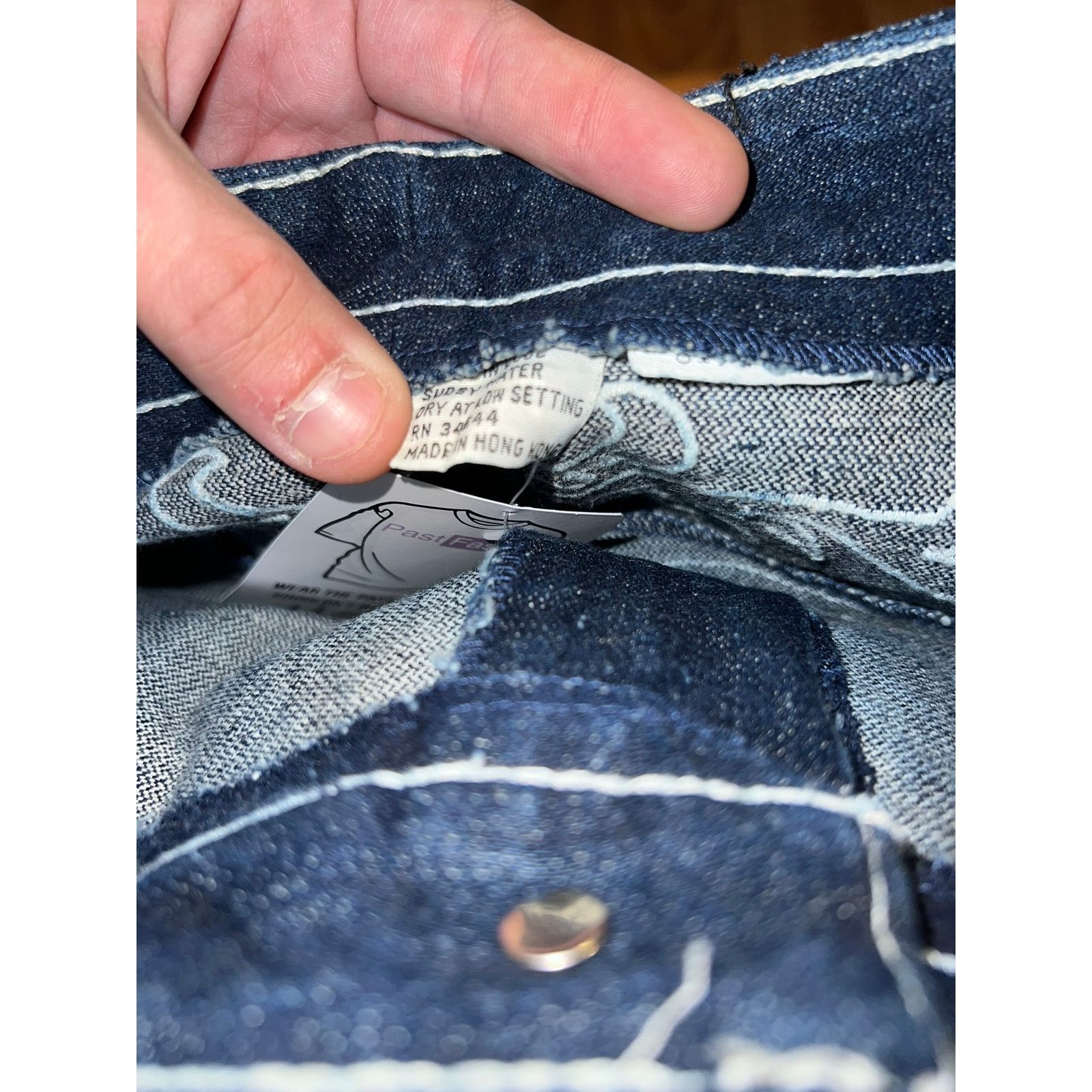 Vintage Vintage Womens Union Gap Jeans Western Denim Size 30 Size 30" / US 8 / IT 44 - 9 Thumbnail