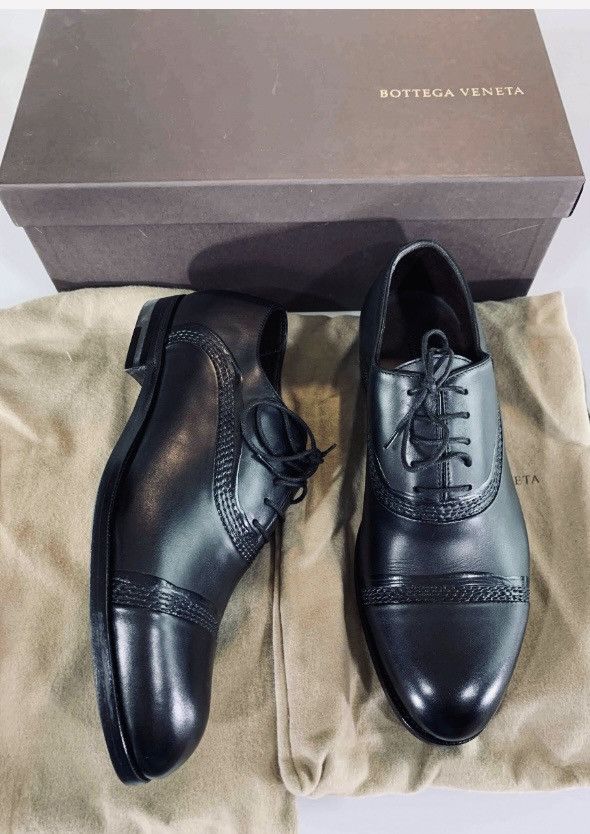 Bottega Veneta 🇮🇹 x Tomas Maier VT Strip Stitch Oxfords 7 NEW