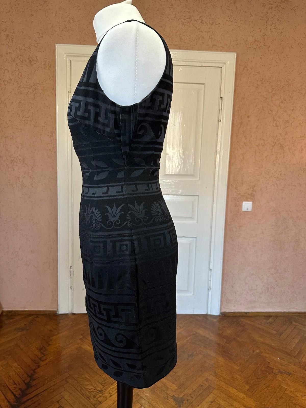 Versace Versace Abito Donna Tessuto Tonal Printed Sheath Dress Size S / US 4 / IT 40 - 4 Thumbnail